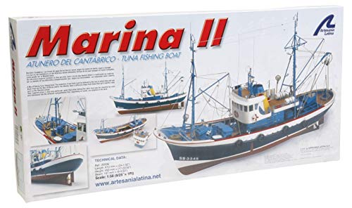 Artesanía Latina 20506. Maqueta de Barco en Madera Pesquero Marina II 1/50