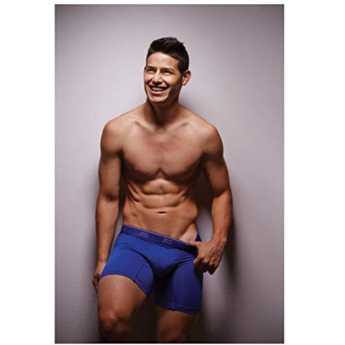 arteWOODS Decoración del hogar James Rodriguez Football Star- Art Poster Etiqueta de la Pared Decoración Regalo Impresión en lienzo60x80cm sin Marco arteWOODS Decoración del hogar James Rodriguez Football Star- Art Poster Etiqueta de la Pared Decoración Regalo Impresión en lienzo60x80cm sin Marco