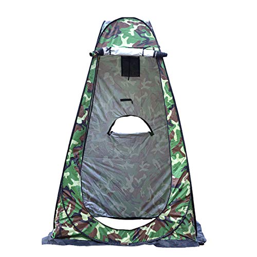 BaBa Tienda de Campaña Tent Portable Pop Up Tiendas Instantáneas Carpas Vestidor Vestuario Espacioso para Camping Playa Bosques Zonas de Aseo Carpas (Camuflaje)