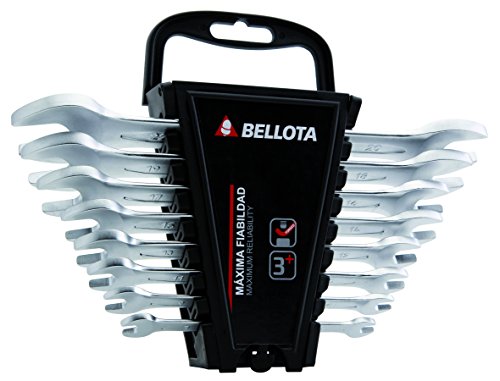 Bellota 6490-8 - Llaves fijas, kit de 8 unidades de llaves fija