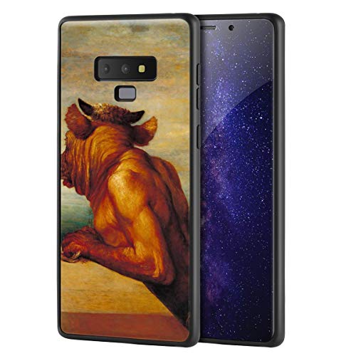 Berkin Arts George Frederic Watts para Samsung Galaxy Note 9/Caja del teléfono Celular de Arte/Impresión Giclee UV en la Cubierta del móvil(Il Minotaur)