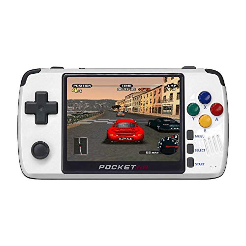BITTBOY PocketGo v2.1 Retro Gaming Portable Handheld ; Dual-Core CPU, 512GB RAM, 32GB Storage