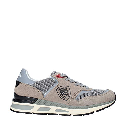 Blauer - Zapatillas para hombre HILO01 Taupe F0HILO01/SMETAU Size: 46 EU Blauer - Zapatillas para hombre HILO01 Taupe F0HILO01/SMETAU Size: 46 EU