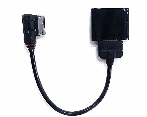 Bluetooth 4.1 Kit de coche, Interfaz de audio inalámbrica AMI MDI receptor de música MP3 AUX adaptador para 30 pin i-Pod para Mercedes Benz