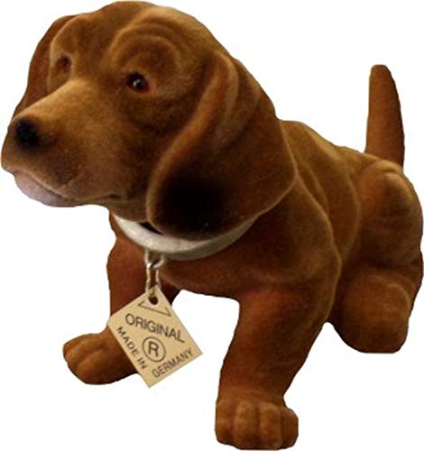 Bobble-Dachshund figura 19 cm Bobble-Head perro Dachshund Dog Bobble-Dachshund coche