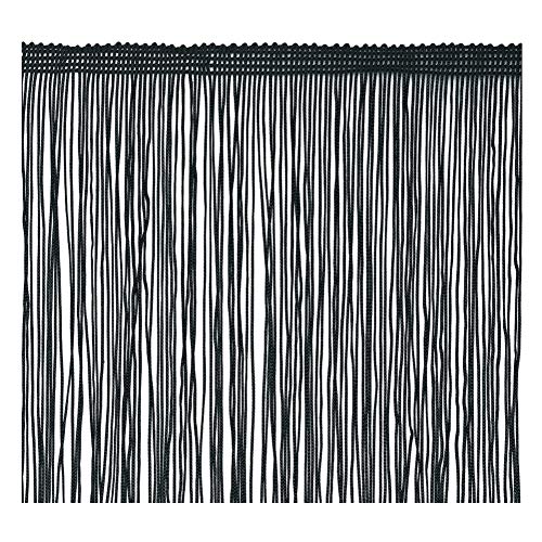 Borla con flecos 20 cm de ancho 2 yardas de largo para accesorios de ropa Vestido de novia latino Decoración de bricolaje (Negro) Borla con flecos 20 cm de ancho 2 yardas de largo para accesorios de ropa Vestido de novia latino Decoración de bricolaje (Negro)