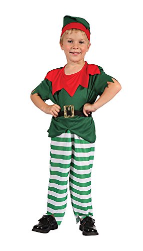 Bristol Novelty de Papá Noel Helper Boy Toddler Costume Edad 2 – 3 años