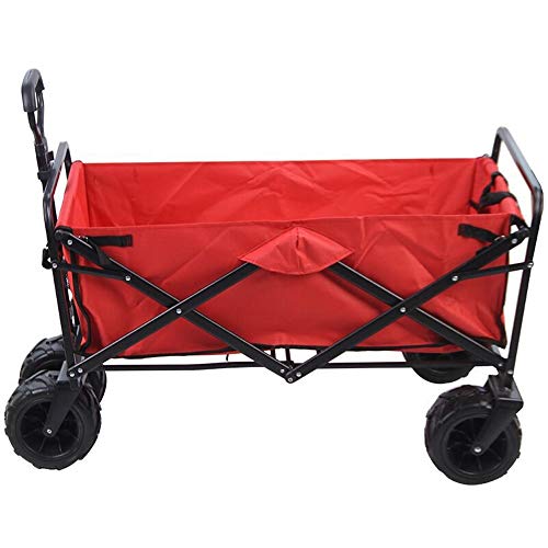 BTTNW HO Carrito de Compras Plegable Plegable Utilidad for Exteriores Rueda Ancha Vagón utilitario Todo Terreno Plegable Multifuncional Servicio Pesado Shopper Carro del Equipaje BTTNW HO Carrito de Compras Plegable Plegable Utilidad for Exteriores Rueda Ancha Vagón utilitario Todo Terreno Plegable Multifuncional Servicio Pesado Shopper Carro del Equipaje