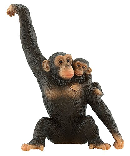 Bullyland WWF Chimpancé con Bebé Figura