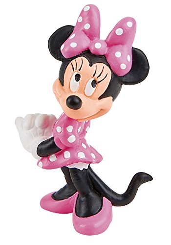 Bullyland Y15349. Figura Pvc. Disney Mickey Clubhouse. Minnie Coqueta. 7 cm