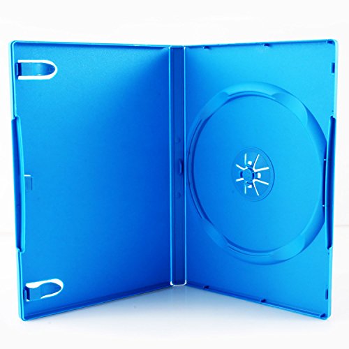 Caja de repuesto vacía para disco DVD Nintendo Wii U, color azul claro
