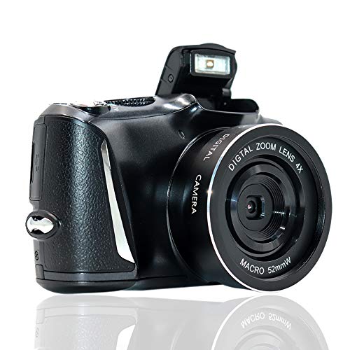 Camara de Fotos Full HD 2.7K / 20FPS Cámara Digital Camara Fotos de 48.0 Megapíxeles con Zoom Digital 4X y Camara Compacta de Pantalla de 3.0 Pulgadas para Fotografía de Principiantes