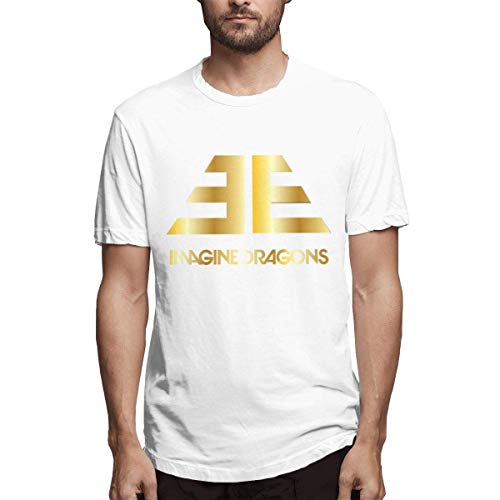 Camisetas clásicas de diseño Imagine Dragons para Hombre,M