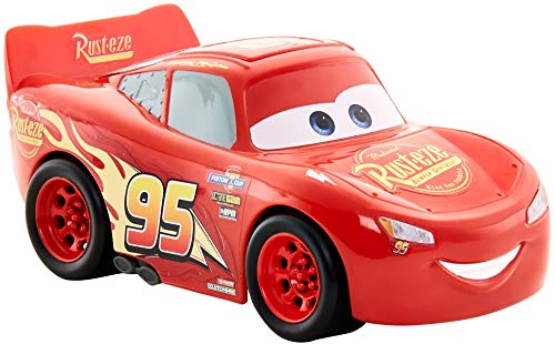 Cars Rayo Mcqueen Track Talkers Coche de Juguete con Sonidos, Juguete para niños +3 años (Mattel GTK86)