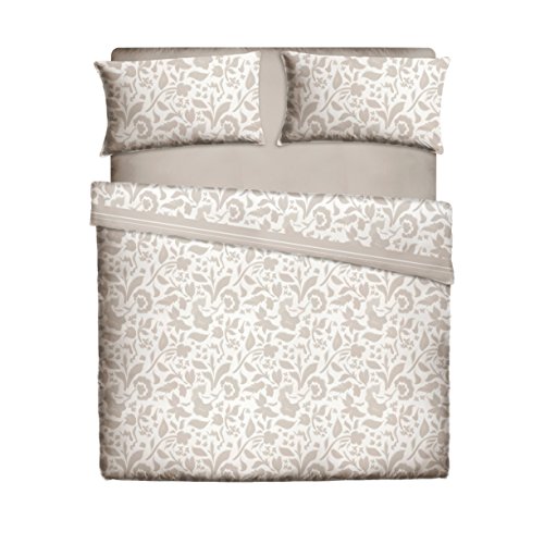 Casa Lieri - Juego de sábanas de 150, Algodón, 50% Poliéster, Beige. Cama 150 (Todas las medidas) Casa Lieri - Juego de sábanas de 150, Algodón, 50% Poliéster, Beige. Cama 150 (Todas las medidas)