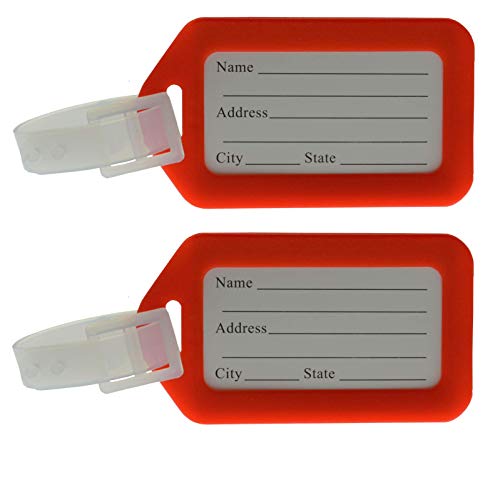 Century - Etiqueta para equipaje Rojo Rot 2 Er Set 5x9cm Century - Etiqueta para equipaje Rojo Rot 2 Er Set 5x9cm
