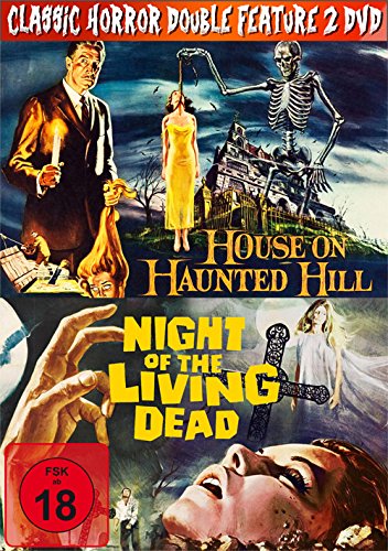 Classic Horror Double Feature: House on Haunted Hill/ Night of the Living Dead [2 DVDs] [Alemania]