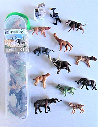 Collecta - Tubo de mamíferos prehistóricos minis, Box Mini (A1100) Collecta - Tubo de mamíferos prehistóricos minis, Box Mini (A1100)