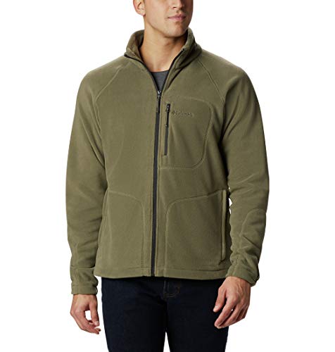 Columbia Fast Trek II Forro Polar con Cremallera, Hombre, Verde (Stone Green), XL