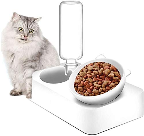 Comida for gatos Pet Bowl cuencos for gatos cuencos for su comida for el perro Perros Alimentación tazón cuencos del animal doméstico for los perros Comedero Conjunto dispensador de agua del gato cach