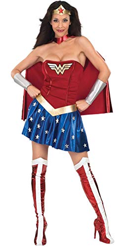 DC Comics - Disfraz de Wonder Woman para mujer, Talla XS adulto (Rubie's 888439-XS)