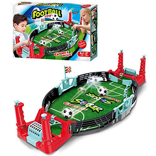 Dettelin Mini Football Table Arcade Fun Game Juego de fútbol de Mesa para niños