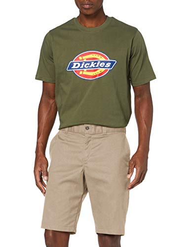 Dickies 11" Industrial Work Short Pantalones Cortos Deportivos, Beige (Desert Sand DS), (Tamaño del Fabricante:30) para Hombre