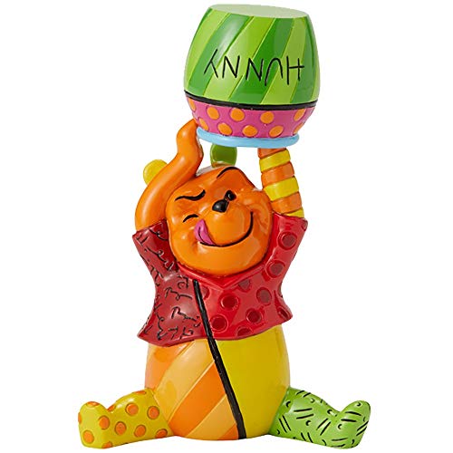 Disney Britto, Figura de Winnie the Pooh con tarro de miel, Enesco