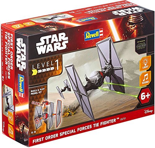 Disney Revell 06751,, Star Wars VII Series, First Order Special Forces Tie Fighter, Plastic Model Kit by