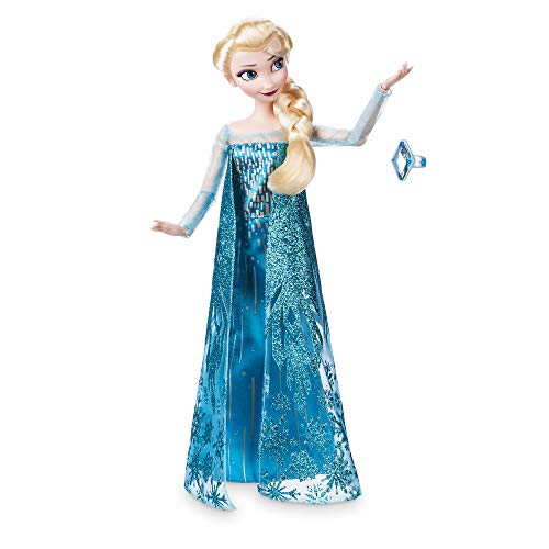 Disney Store Oficial Elsa Princesa muñeca clásica con el Anillo de Accesorios Disney Store Oficial Elsa Princesa muñeca clásica con el Anillo de Accesorios
