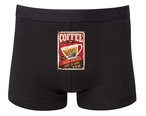 Druckerlebnis24 - Calzoncillos tipo bóxer para hombre y mujer Negro XXXL Druckerlebnis24 - Calzoncillos tipo bóxer para hombre y mujer Negro XXXL