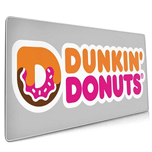 Dunkin-Donuts Alfombrilla de ratón Rectangular Antideslizante Caucho Cómodo Escritorio Regalo