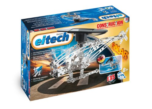 Eitech Eitech-C71 Juego de construcción para niños (71), Multicolor, Helicóptero-Solar (C71)