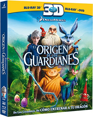 El Origen De Los Guardianes (DVD + BD + BD 3D) [Blu-ray]