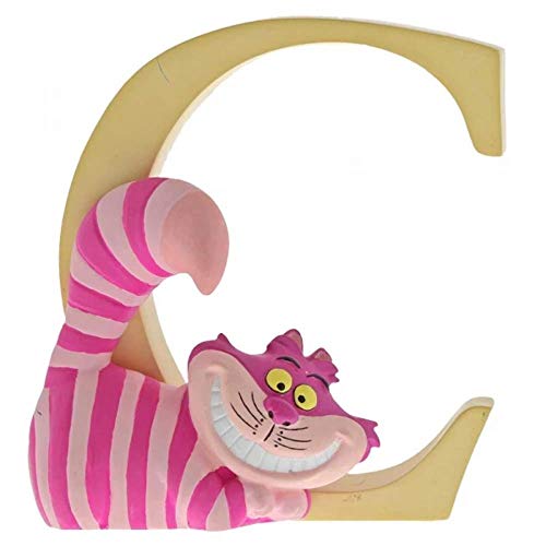Enchanting Disney , Figura de Gato Cheshire "C" Alicia en el País de las Maravillas, Para coleccionar, Home Deco, Enesco