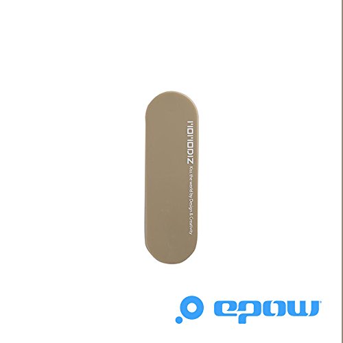 EPOW® Multi Band marrón Grip & soporte cinta adhesiva ideal Pokemon GO, accesorio autoadhesivo para teléfono móvil, smartphone, tableta, iPhone y iPad
