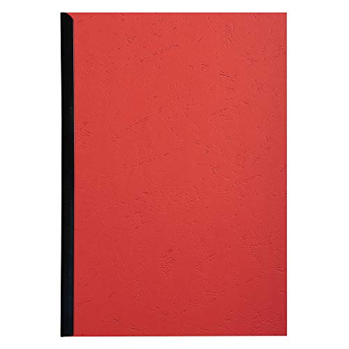 Exacompta 2782C - Lote de 100 cubiertas/cartulinas de dossiers, A4, color rojo