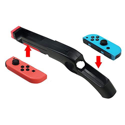 Exliy Game Gun Controller Compatible con los Juegos de Disparos de Nintendo Switch, Juegos Gun Hand Grip para Nintendo Switch