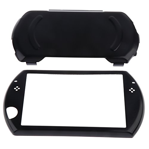 F Fityle Estuche Rígido De Aluminio Antiarañazos para Viaje para PSP GO Gamepad - Negro