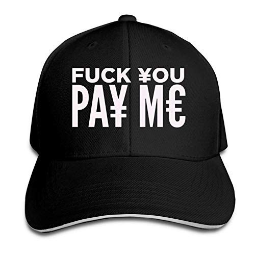 FACK You Pay ME - Gorra de béisbol ajustable para hombre