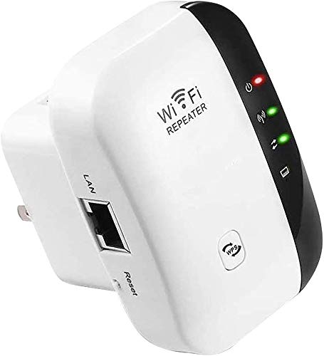 FanIce Repetidor WiFi, 300Mbps Extensor WiFi, Amplificador WiFi 2.4GHz con Repertidor/Ap Modo y la funci¨®n WPS