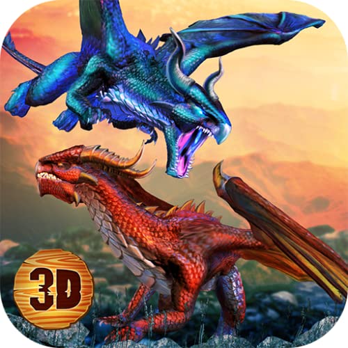 Fire Arena Dragon Fantasy: Flying Monster War | Mythic Beast Magical Kingdom Battle of San