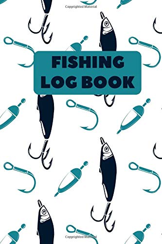Fishing Log Book: Fishing Notebook | Journal, Tracker | 6x9 inches, 101 pages | Gift Idea for Men Fisherman Kids