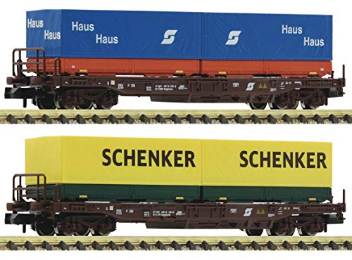 Fleischmann FL N 2er Set 1: Einheitstaschenwagen BB