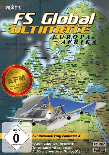 Flight Simulator X - FS Global Ultimate: Europa - Afrika [Importación alemana]