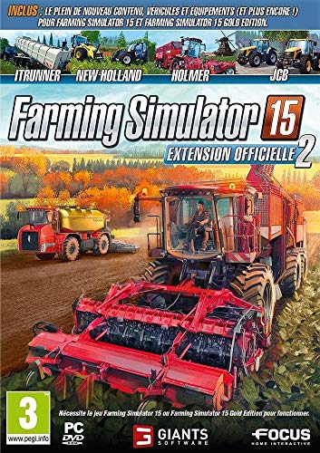 Focus Home Interactive Farming Simulator 15 Official extension 2, PC Básico + complemento + DLC PC vídeo - Juego (PC, PC, Estrategia, E (para todos))