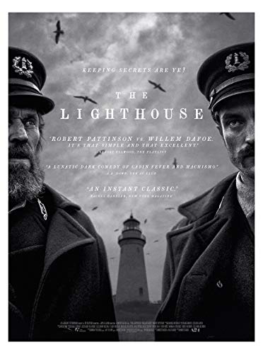 Fullfillment Posters Póster de la película The Lighthouse con impresión Brillante de Willem Dafoe, Robert Pattinson tamaños 8 x 10 11 x 17 16 x 20 22 x 28 24 x 36 27 x 40#1