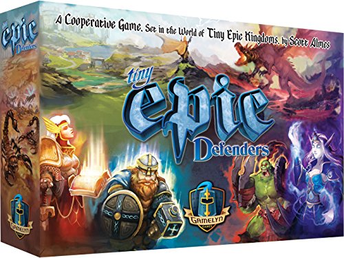 Gamelyn Games GSTGMGTINY02 Tiny Epic Defenders 2ª edición, Multicolor