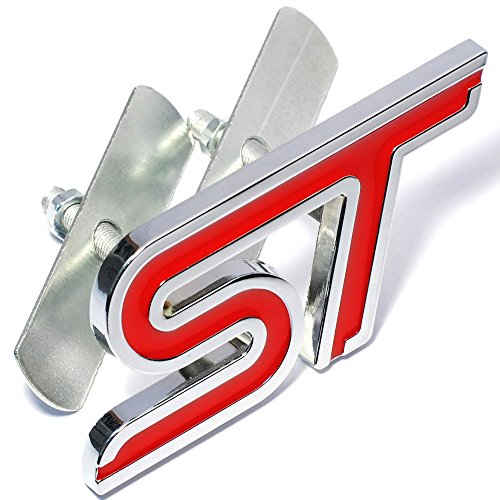 Garage-SixtySix Emblema para rejilla de radiador, color rojo