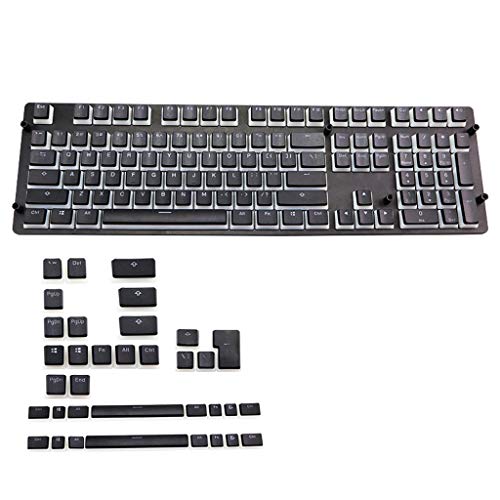 Geneic RGB 143 teclas ANSI diseño PBT pudín doble piel leche tiro retroiluminado Keycap para Corsair K70 K65 OEM Cherry MX Gh60 Poker 87 Tkl 104 108 Geneic RGB 143 teclas ANSI diseño PBT pudín doble piel leche tiro retroiluminado Keycap para Corsair K70 K65 OEM Cherry MX Gh60 Poker 87 Tkl 104 108